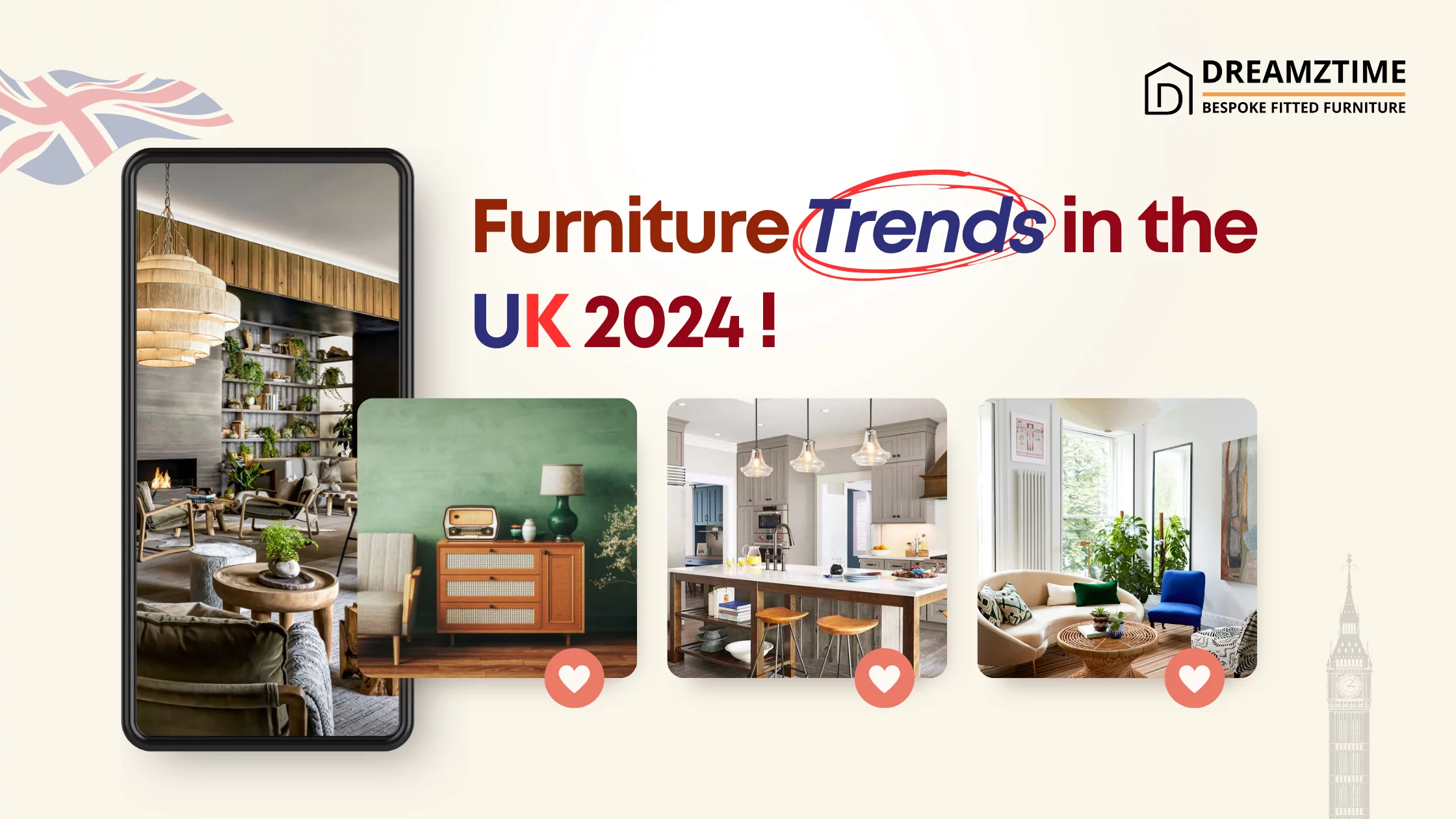 Furniture trends in the UK 2024